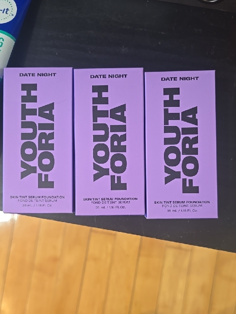 3 Youthforia Date Night Skin Tint Serum Foundation - Lavender Packaging